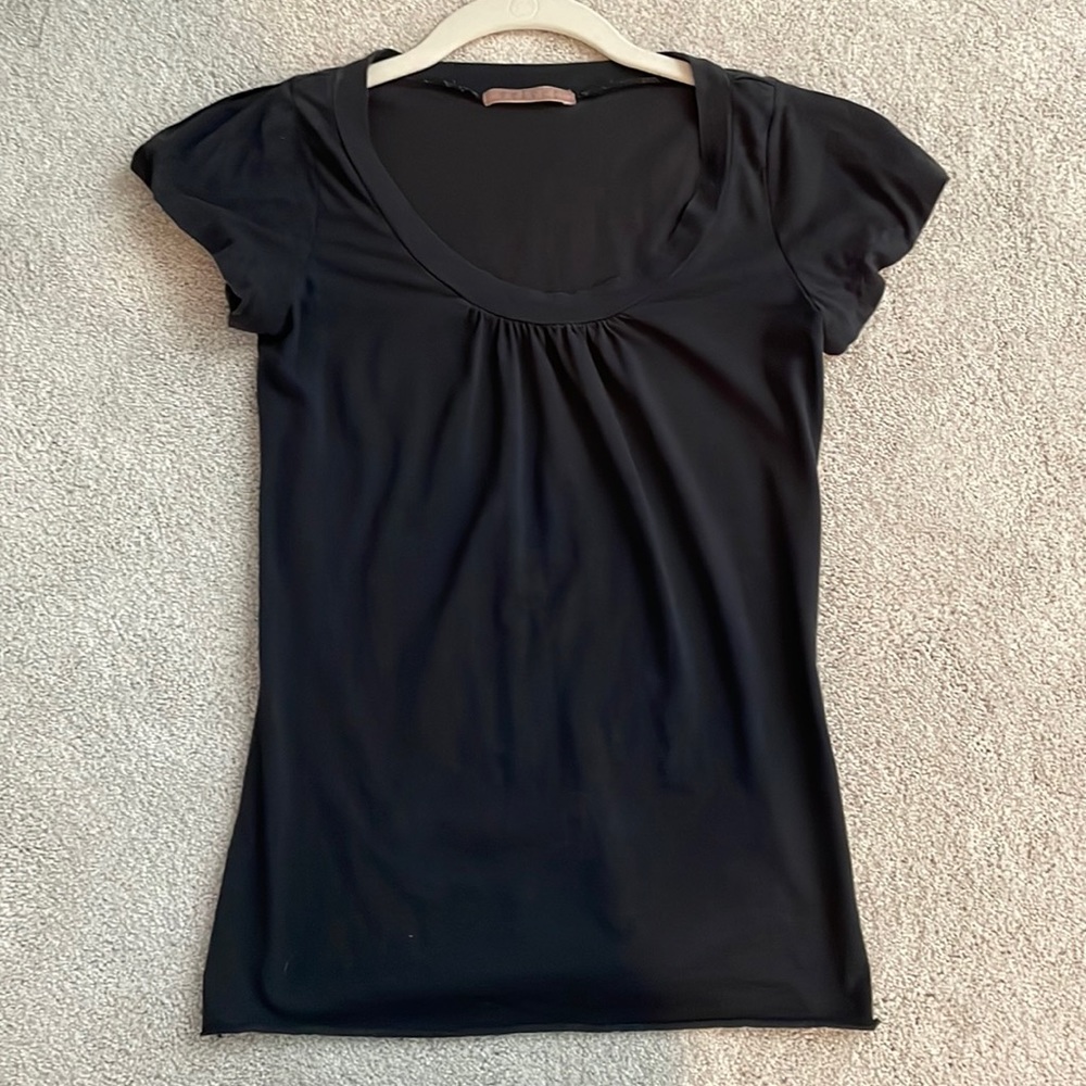 EUC classic black T